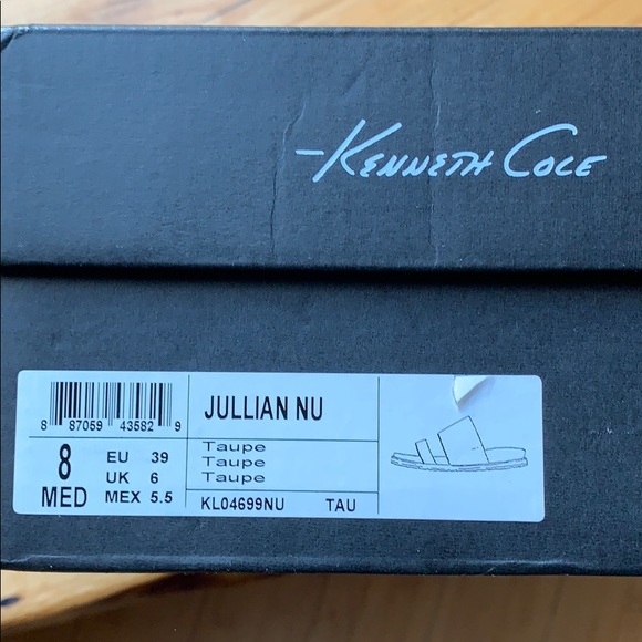 Kenneth Cole New  York Jullian platform sandals + free gift 🎁 - Picture 7 of 7
